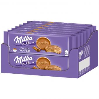 Milka Choco wafle so smotanovou mliečnou čokoládou oblátková tyčinka 1 ks plnená
