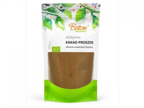 Odtučnený kakaový prášok BIO 250g - BATOM
