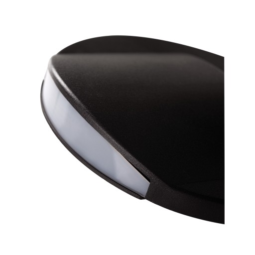 LED svietidlo na schodisko 3000K 15lm CIRCLE BLACK KANLUX