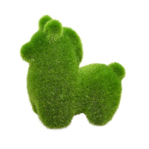 machová figúrka - lama alpaka 12x7cm.