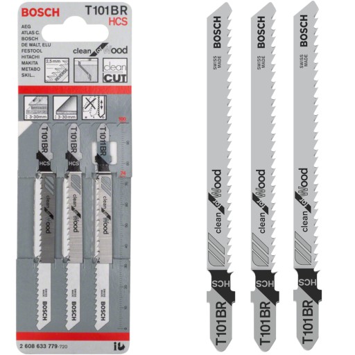 Pílový kotúč na drevo 100 mm 3 ks. T 101 BR Bosch