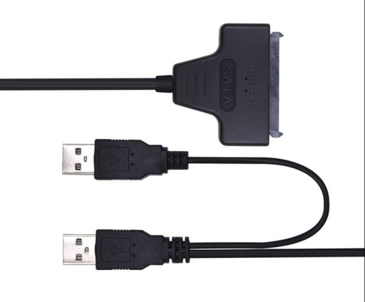 ADAPTÉROVÝ KÁBEL SSD HDD SATA - USB 2.0