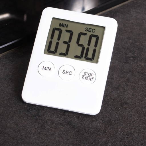KUCHYŇSKÝ ČASOVAČ S MAGNETOVÝMI STOPKAMI LCD ČASOVAČOM