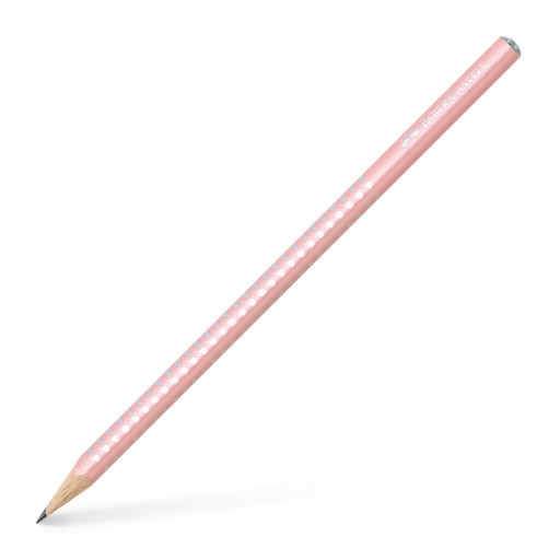 Ceruzka Sparkle Pearl Faber-Castell B, ružová