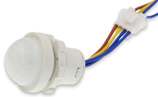 Pohybový senzor Senzor PIR Sonda 230V 20mm LED