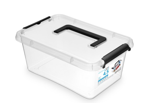 BOX NÁDOBA S viečkom 4,5L S RUČNOU