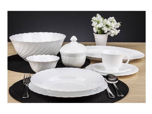Šalátová misa 18 cm biela TRIANON LUMINARC
