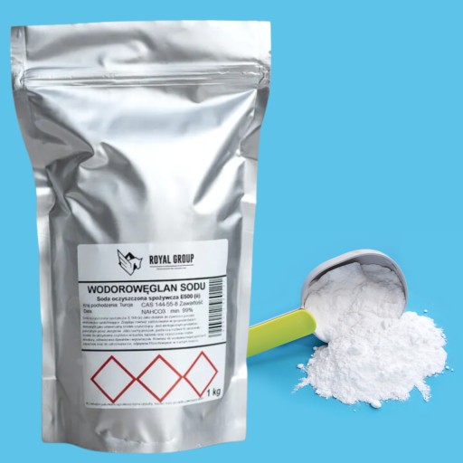 Sóda bikarbóna sodná E500 na čistenie 1 kg