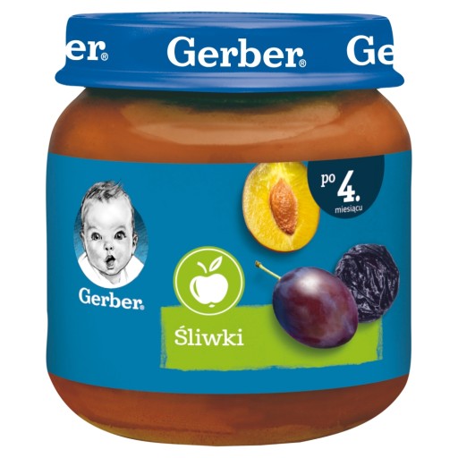 Gerber dezert Slivky po 4 mesiacoch 125g