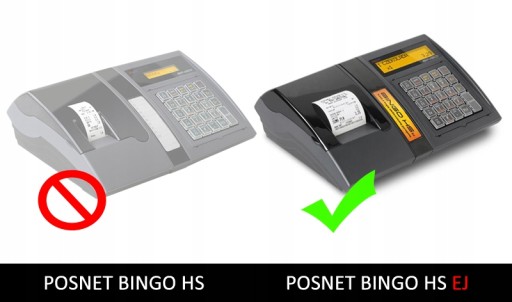 Papier 57mm x 30m do pokladne POSNET BINGO HS EJ