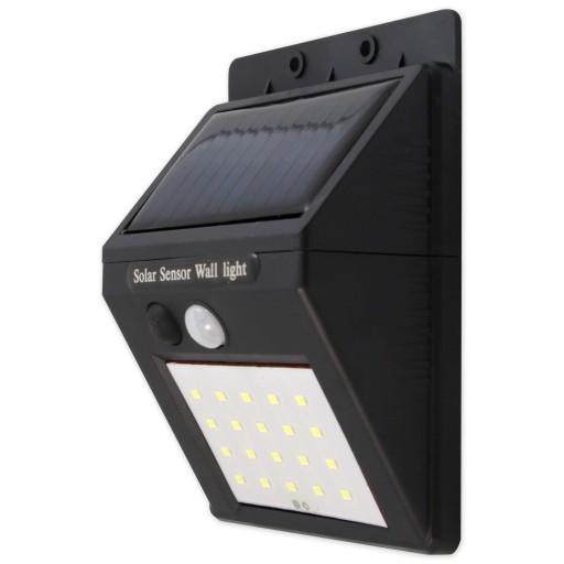 LED SOLÁRNA LAMPA SO SNÍMAČOM DO VONKAJŠEJ ZÁHRADY