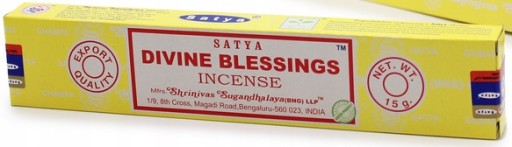 SATYA DIVINE BESSINGS Indické vonné tyčinky 15g