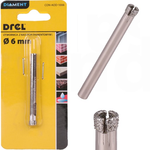DIAMANTOVÁ DIERKOVÁ PÍLKA 6 mm ČIPKA NA hrnčiarske kachličky