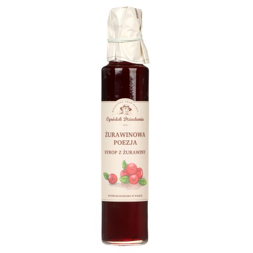 Brusnicový sirup Brusnicový Poezja 315 g