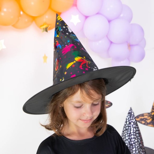 ČARODOČINNÝ KLOBÚK MAGICKÝ HALLOWEENSKÝ PLES