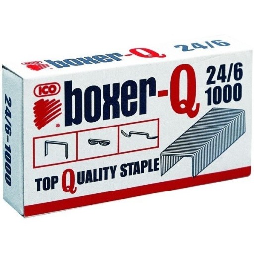 ICO BOXER 24/6 STAPLES 1000 KS