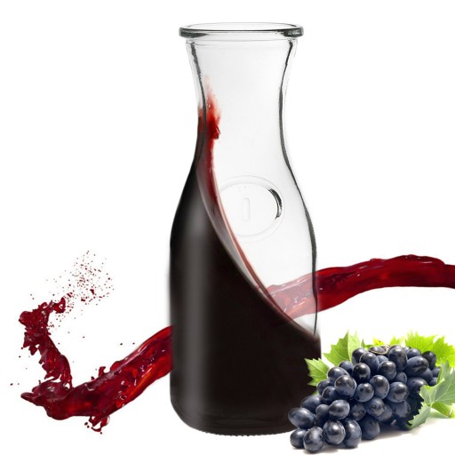 Sklenená karafa Altom Design na vodu a víno, 0,5 l, priehľadná