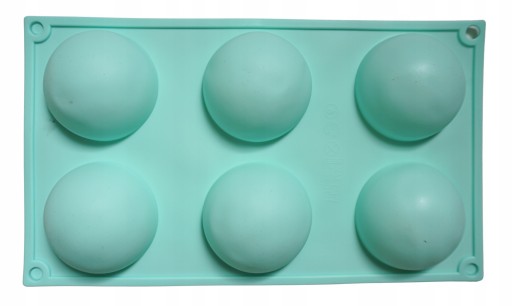 SILIKÓNOVÁ FORMA NA PEČENIE PLÁŠKOV, VEĽKÉ POLOGULY