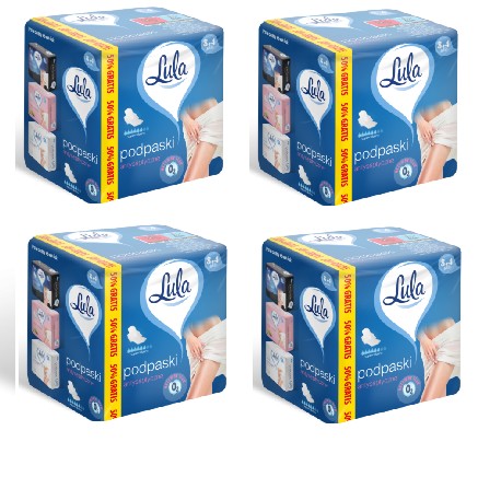 Lula Antiseptické hygienické vložky 4x12 ks
