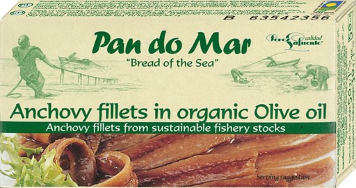KOTVOVÉ FILETY V BIO EXTRA PANENSKÝCH OLIVÁCH 50 g