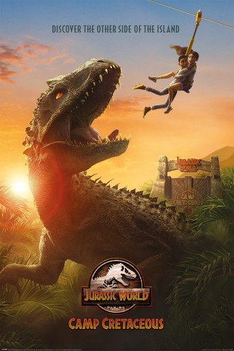 Plagát Jurassic World Camp Cretaceous 61x91,5 cm