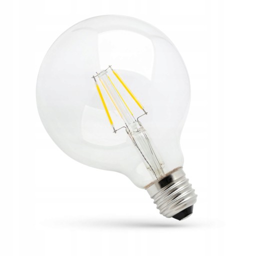 LED TEPLÁ ŽIAROVKA E-27 230V 4W VEĽKÁ GUĽ
