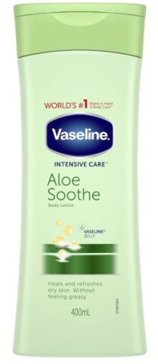 VASELINE INTENSIVE CARE ALOE SOOTHE Telové mlieko 400 ml