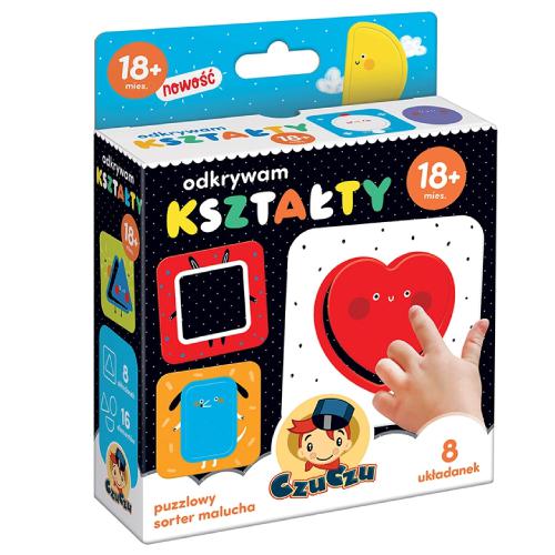 CzuCzu Edukačný set Objavovanie tvarov 18m+