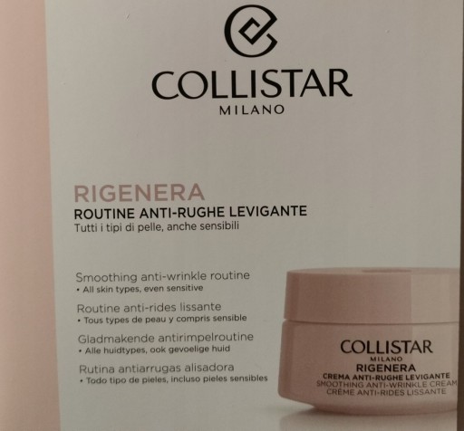 Rutinná sada vzoriek na tvár Collistar Rigenera