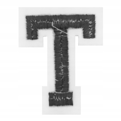 TERMO nažehľovacia náplasť LETTER T Náplasť s písmenom