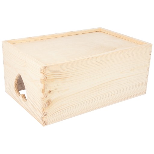 DREVENÁ KRABIČKA BOX KONTAJNER SRDCE