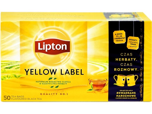 Lipton Yellow Label Tea 50 ks