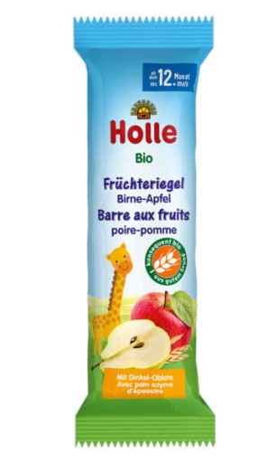HOLLE Bio Tyčinka Jablko - Hruška 25g 12m+