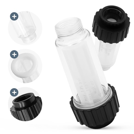 Vodný filter pre Karcher K2 K3 K4 K5 K6 K7 HDS tlakový čistič HDS malý