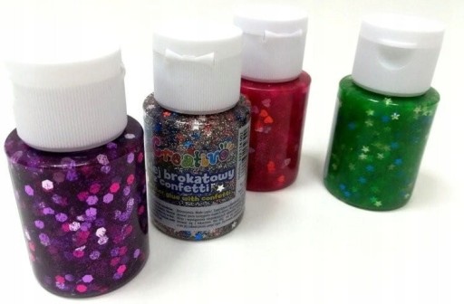 Glitrové lepidlo s konfetami 40 ml 1 kus ZÁRUKA