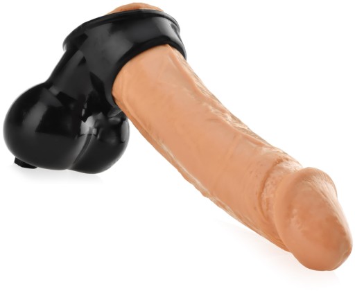 GÉLOVÝ EREKČNÝ KRYT SEX SCROTAL CAGE
