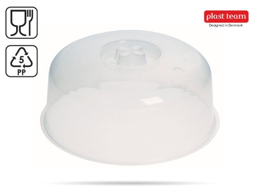 POKROK DO MIKROVLNNE PRVKY, VEĽKÝ, TRANSPARENTNÝ, S RÚČKOU, 24 cm, FLEXIBILNÝ