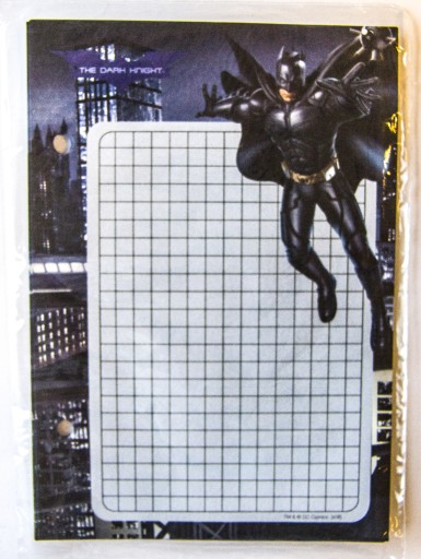 BATMAN A6 BINDER VLOŽKA DO BINDER, 20 LISTOV NA ZÁPISNÍK