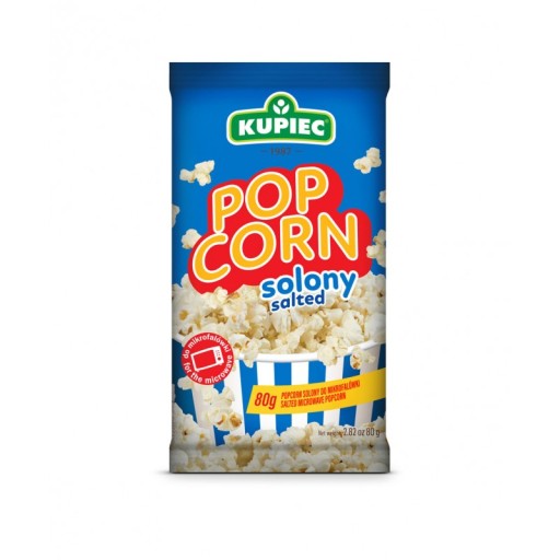 KUPIEC Popcorn slaný 80g