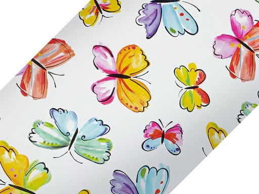 PVC fólia Nábytková dyha na police BUTTERFLY 45x50cm
