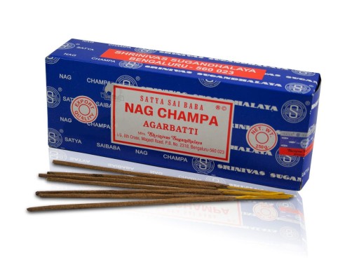 NAG CHAMPA SATYA KADIDLÁ Z INDIE 12 kusov