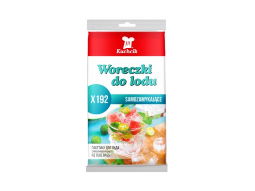 VEĽKÉ SAMOUZAVRÁVACIE vrecká na kocky ľadu
