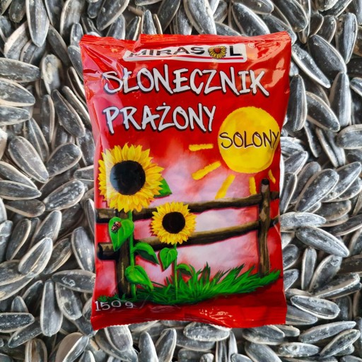 SLNEČNICA PEČENÁ 150g MIRASOL SOLENÝ VEĽKOZRN