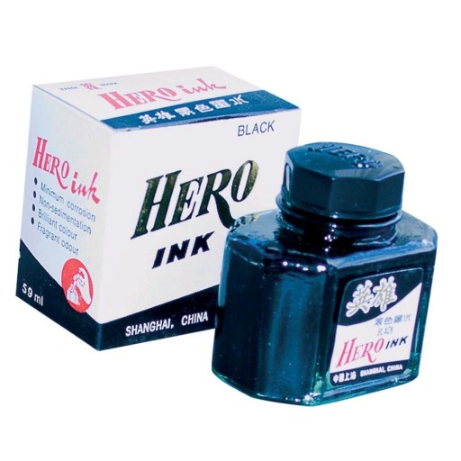 KRESLENIE Atrament Čierny 59ml Hero EFEKTÍVNY a INTENZÍVNY