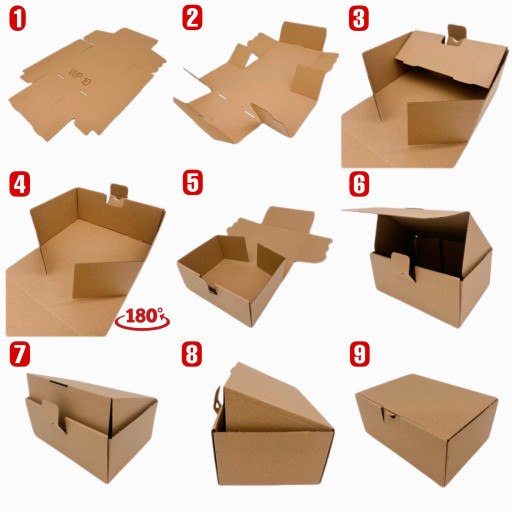 Tvarovaný kartón 120x100x80 mm malá škatuľka Veľkosť A WP10 25 ks.