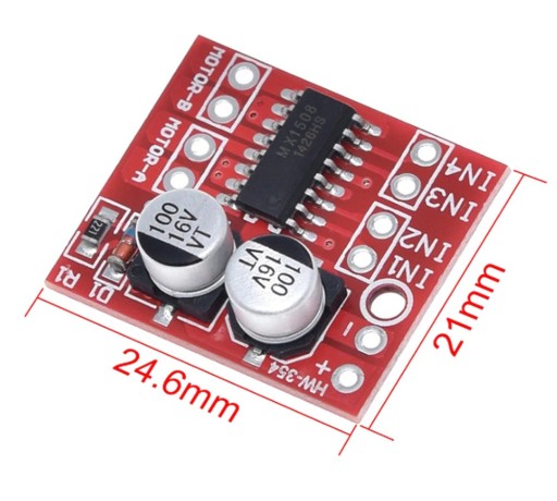 577 L298N mini Arduino ovládač krokového motora