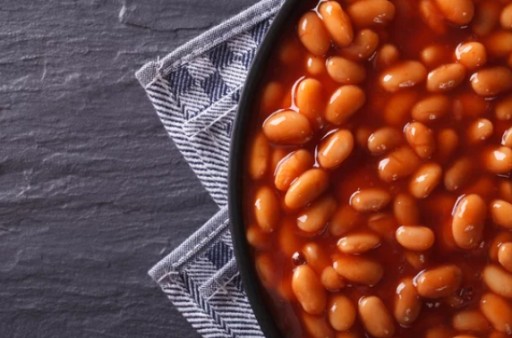 MAKEDONIKI Pečená fazuľa 280 g, fazuľa lima z konzervy