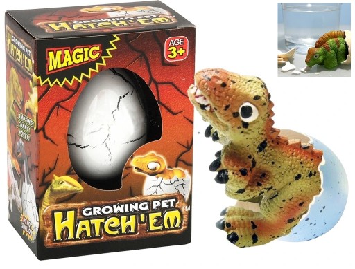 Egg Egg Rastúci dinosaurus, ktorý sa liahne z vajíčka