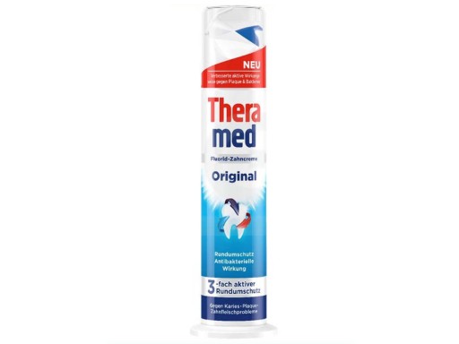 Theramed Original antibakteriálna zubná pasta s fluoridom 100 ml