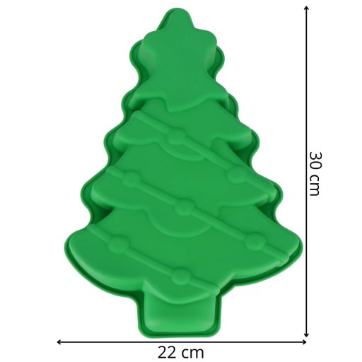 SILIKÓNOVÁ FORMA NA VIANOČNÉ PERNÍKY VIANOČNÝ STROMČEK